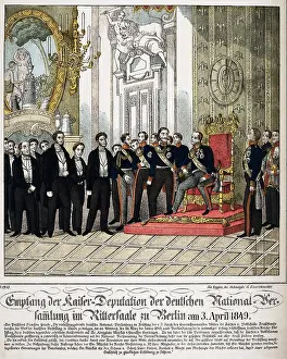 Deputation: Frederick William IV, 15.10.1795 - 2.1.1861