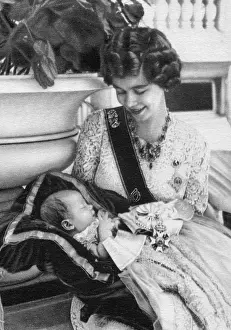 Hellenes: Frederika of Greece with Constantine