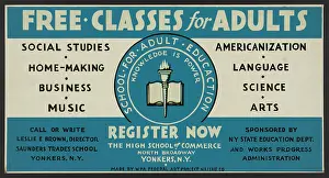 Yonkers: Free classes for adults - register now