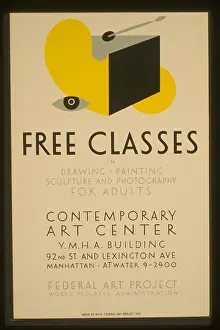 Lexington: Free classes in drawing, painting, sculpture and photography
