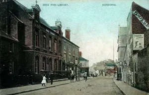 Harborne: The Free Library, High Street, Harborne