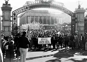 Univ: FREE SPEECH MOVEMENT-Free speech rally on ?