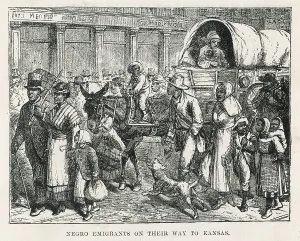 Emigrating: FREED SLAVES MIGRATE