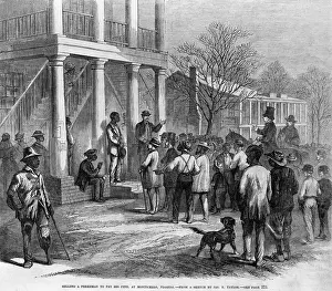 Monticello: A freedman in Monticello, Florida was auctioned ?