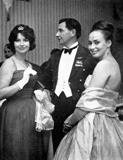 Ballgown: Freedom R.A.F. Ball, guests - 1963