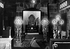 Skeletons: Freemason museum in Nuremberg