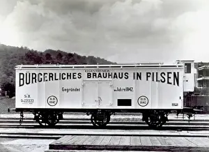 Pilsen: Freight wagon for the transportation