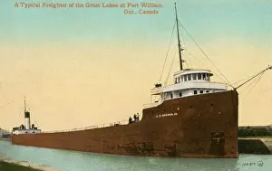Laker: A Freighter of the Great Lakes - Fort William, Canada