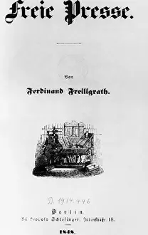 Presse: Freiligrath, Ferdinand, 17.6.1810 - 18.3.1876