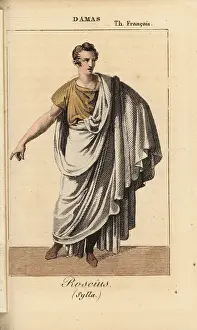 Almanach: French actor Alexandre Damas as Roseus in