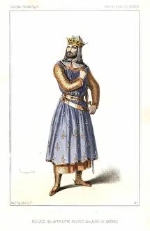 Lodeon: French actor Bocage as Philippe Auguste in