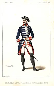 Chansons: French actor Desbirons as Sylvandre in Les