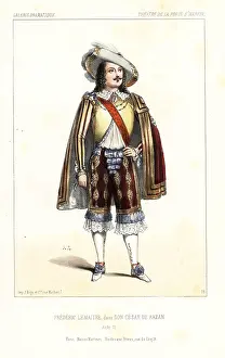 Dennery: French actor Frederic Lemaitre in Don Cesar de Bazan, 1844