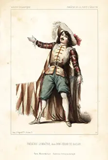 Dennery: French actor Frederic Lemaitre in Don Cesar de Bazan, 1844