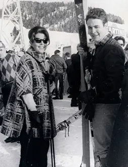 Megeve: French Actor Jacques Charrier