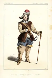 Roundheads: French actor Matis as Oliver Cromwell in Les