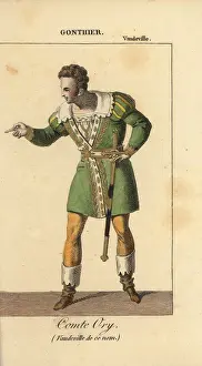 Almanach: French actor Tonon Gontier (1785-1841) as