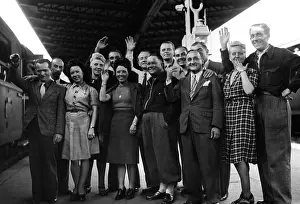 Bordeaux: French actors on the way to Germany, 1943