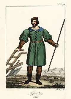 Lorenzo Bianchi: French agricultural labourer, 1540