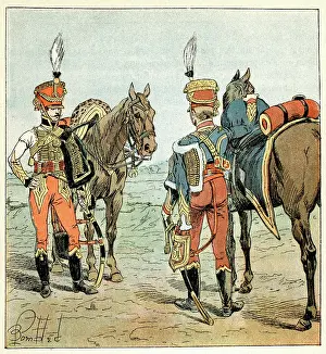 Mounts: French aides du camp