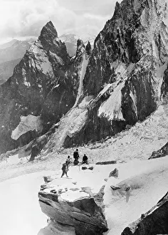 Hikers: The French Alps, 1940