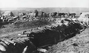 Stored: French ammunition WWI