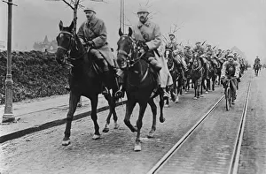 Ruhr Region: French armies occupying Essen in the German coal