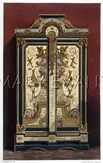Boulle: FRENCH ARMOIRE