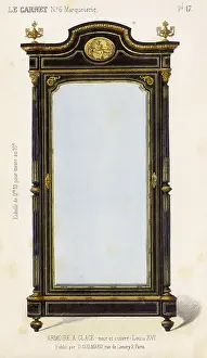 Wardrobe: FRENCH ARMOIRE A GLACE