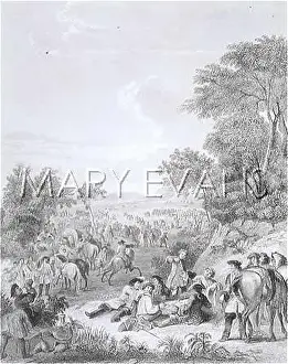 Camped: FRENCH ARMY CAMPED/1719