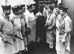 Chefs: French army cooks WWII