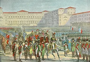 Milano: FRENCH ARMY REVIEWED