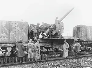 Boves: French artillery