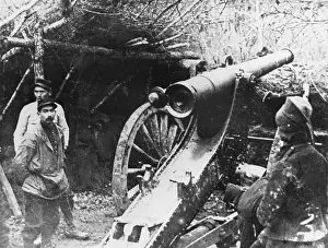Argonne: French artillery WWI