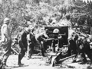 155mm: French artillery WWI