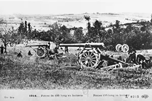 155mm: French artillery WWI