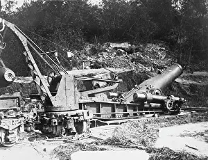 Ravin: French artillery WWI