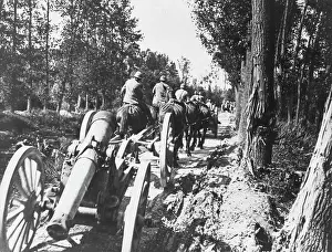 Frise: French artillery WWI