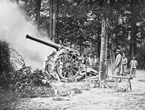 Argonne: French artillery WWI