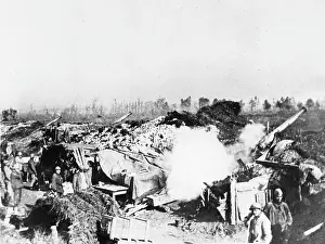 120mm: French artillery WWI