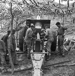 Howitzers: French artillery WWII