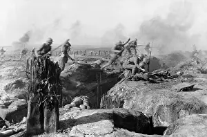 Milestone: French attack in All Quiet on the Western Front