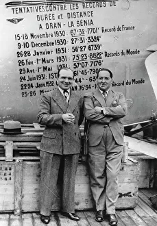 Codos: The French aviators Maurice Rossi and
