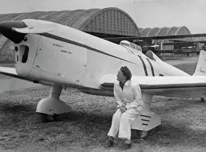 Bengali: The French aviatrix Elizabeth Lion