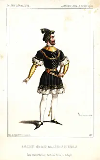 Balfe: French baritone Paul Barroilhet as the King