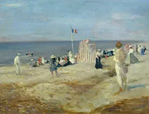 Dieppe: French Beach Scene, Dieppe