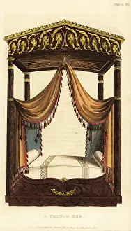 Rosewood: A French bed imported from Paris