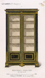 Bookcase: FRENCH BOOKCASE