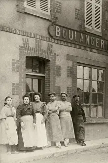 Boulanger: French boulangerie, c.1905