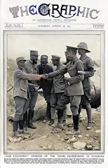 Fraternising: French and British forces in the Dardanelles during WWI